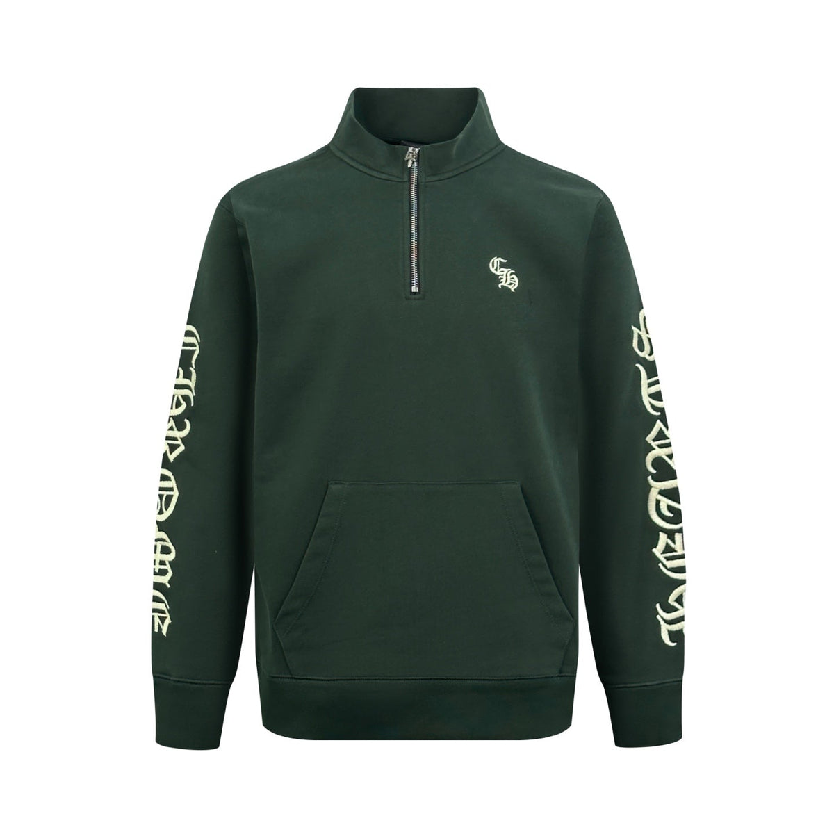 2026 New Model CH Embroidered Half-Zip Long-Sleeve (AA626-B35)