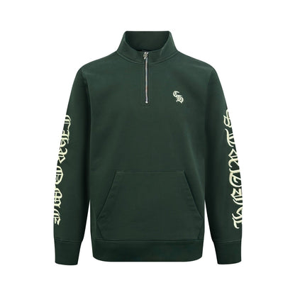 2026 New Model CH Embroidered Half-Zip Long-Sleeve (AA626-B35)