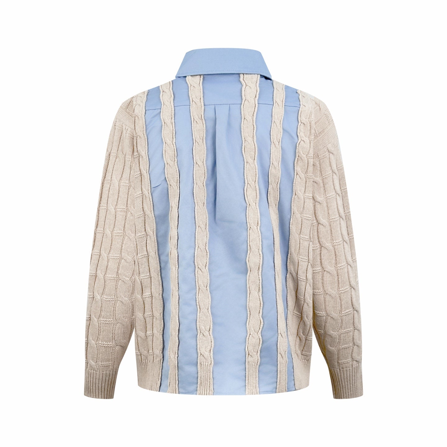 2026 Women's Way Embroidered Wool Blend Shirt (DD115)
