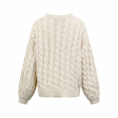 2026 Women's Way Plaid Knitted Sweater (DD135)