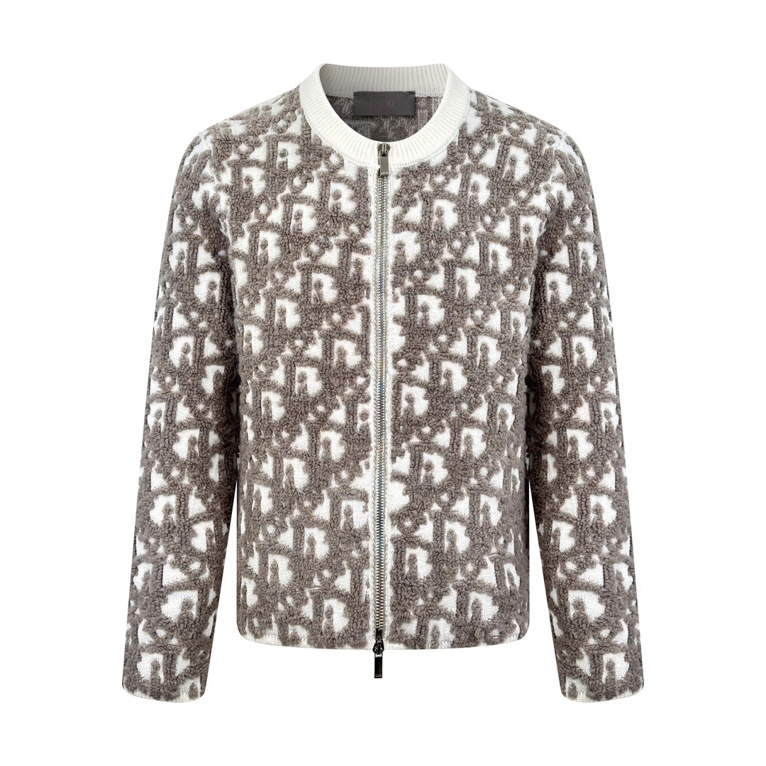 2026 New Style CD Printed Cotton Sweater Coat (25330-B95)