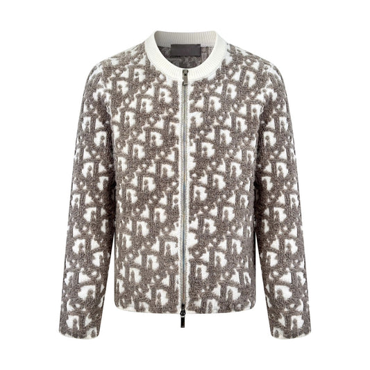 2026 New Style CD Printed Cotton Sweater Coat (25330-B95)