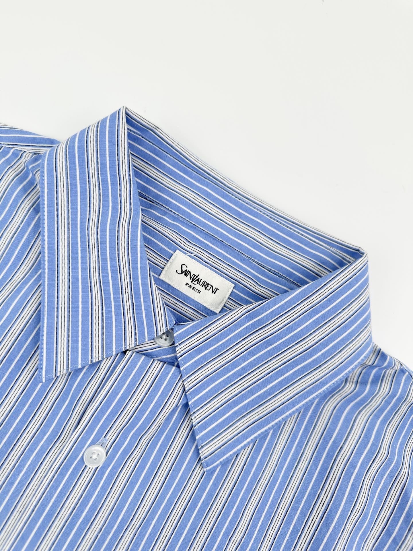 2026 New Edition Saint L Logo Embroidered Striped Shirt (BB4004-B35)