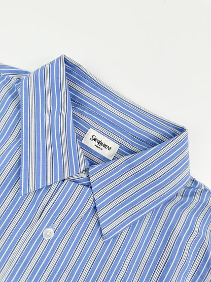 2026 New Edition Saint L Logo Embroidered Striped Shirt (BB4004-B35)