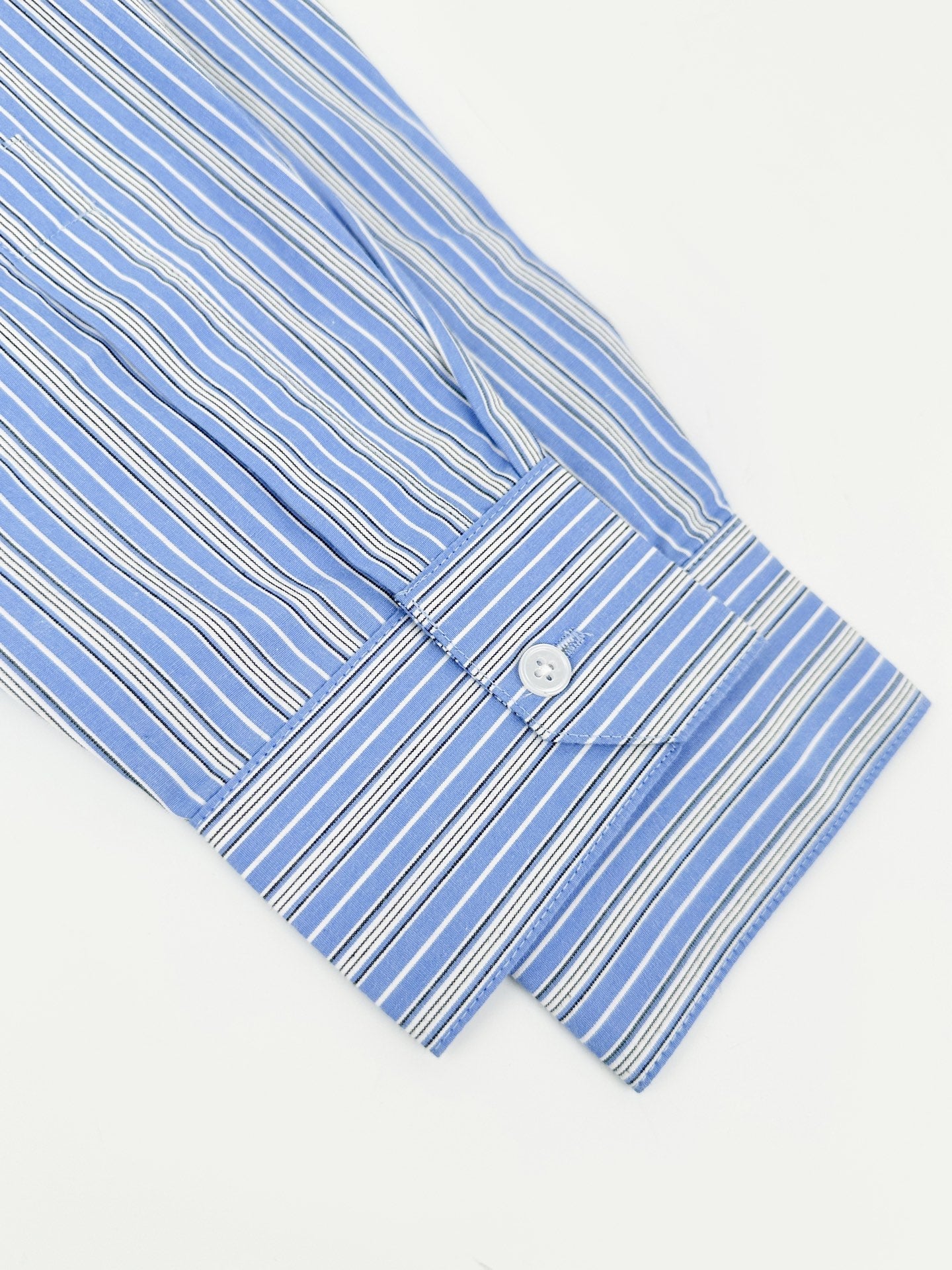 2026 New Edition Saint L Logo Embroidered Striped Shirt (BB4004-B35)