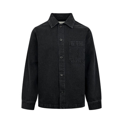 2026 New Edition Saint L Logo Embroidered Denim Jacket (BB4005-B65)