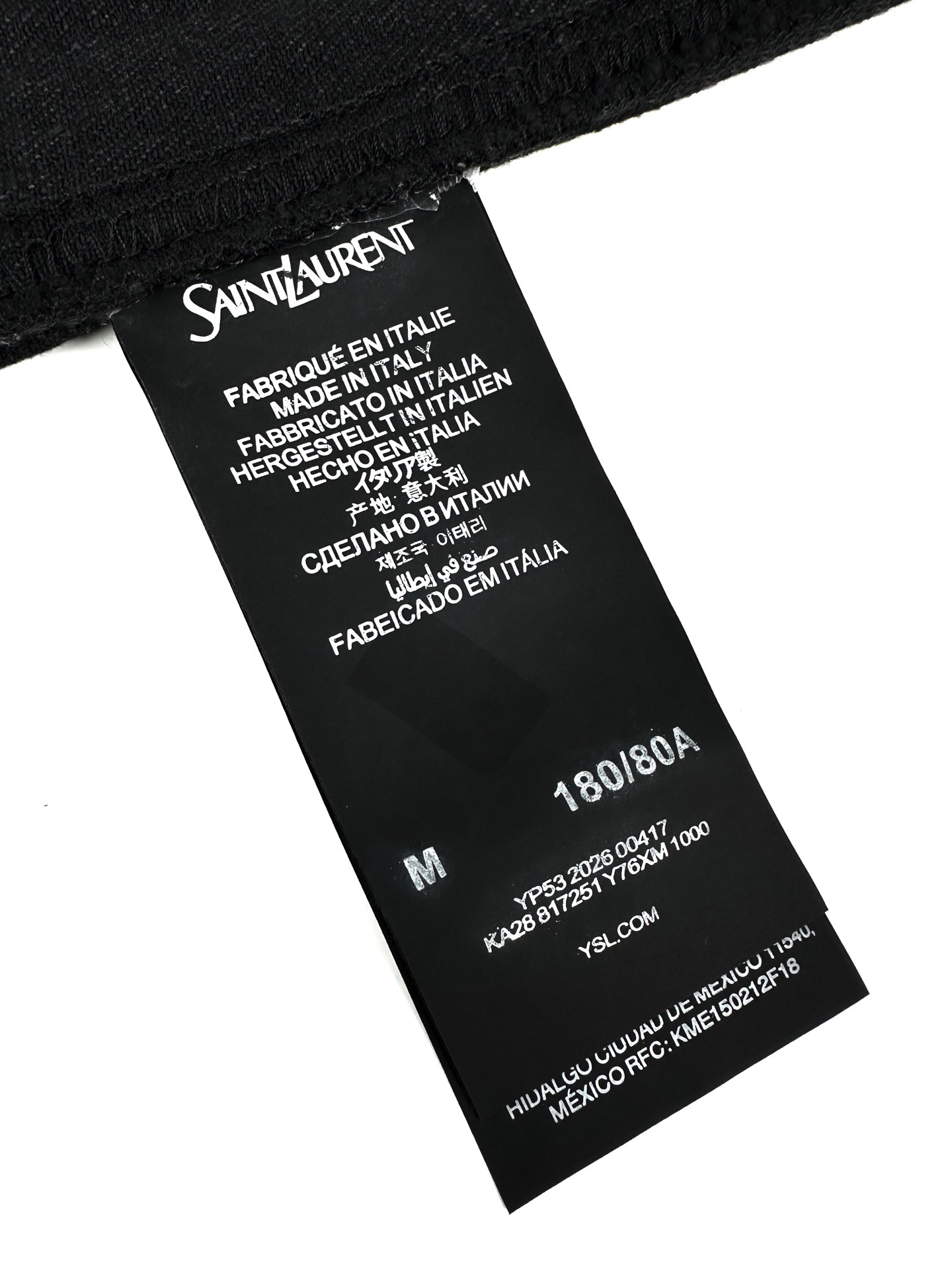 2026 New Edition Saint L Logo Embroidered Denim Jacket (BB4005-B65)