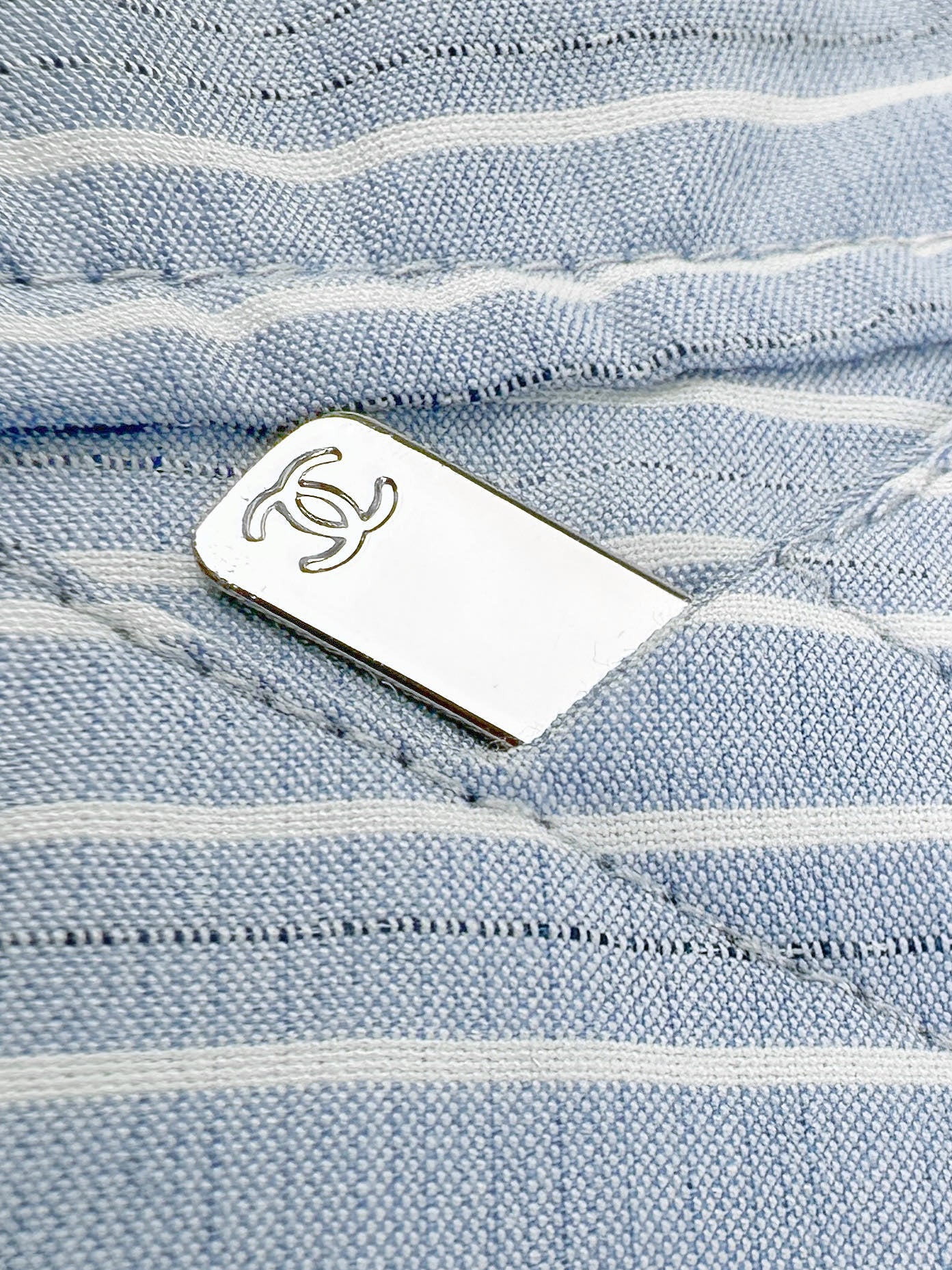 2026 New Model CC Double-C Embroidered Stripes Shirt (CC7008-B55)