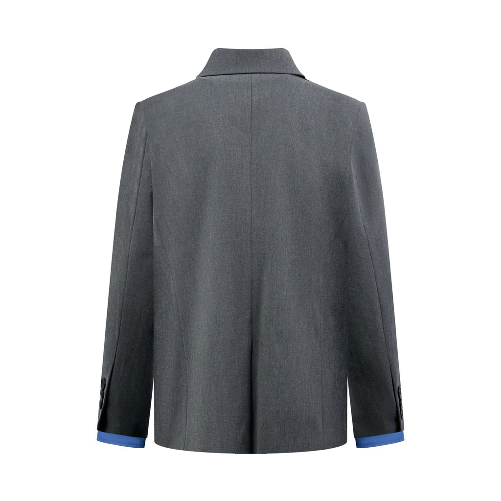 2026 New Model MM Logo Single Button Wool Suit (BB892-D40)