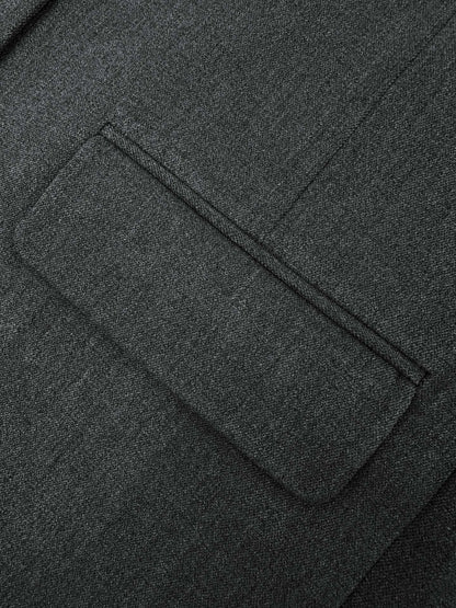 2026 New Model MM Logo Single Button Wool Suit (BB892-D40)