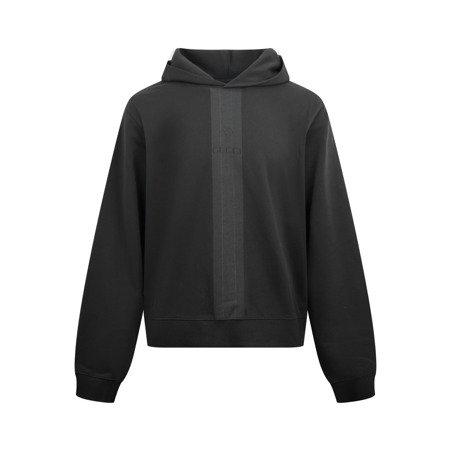 2026 New Model GU Logo Striped Hooded Sweatshirt (AA1002-B00)