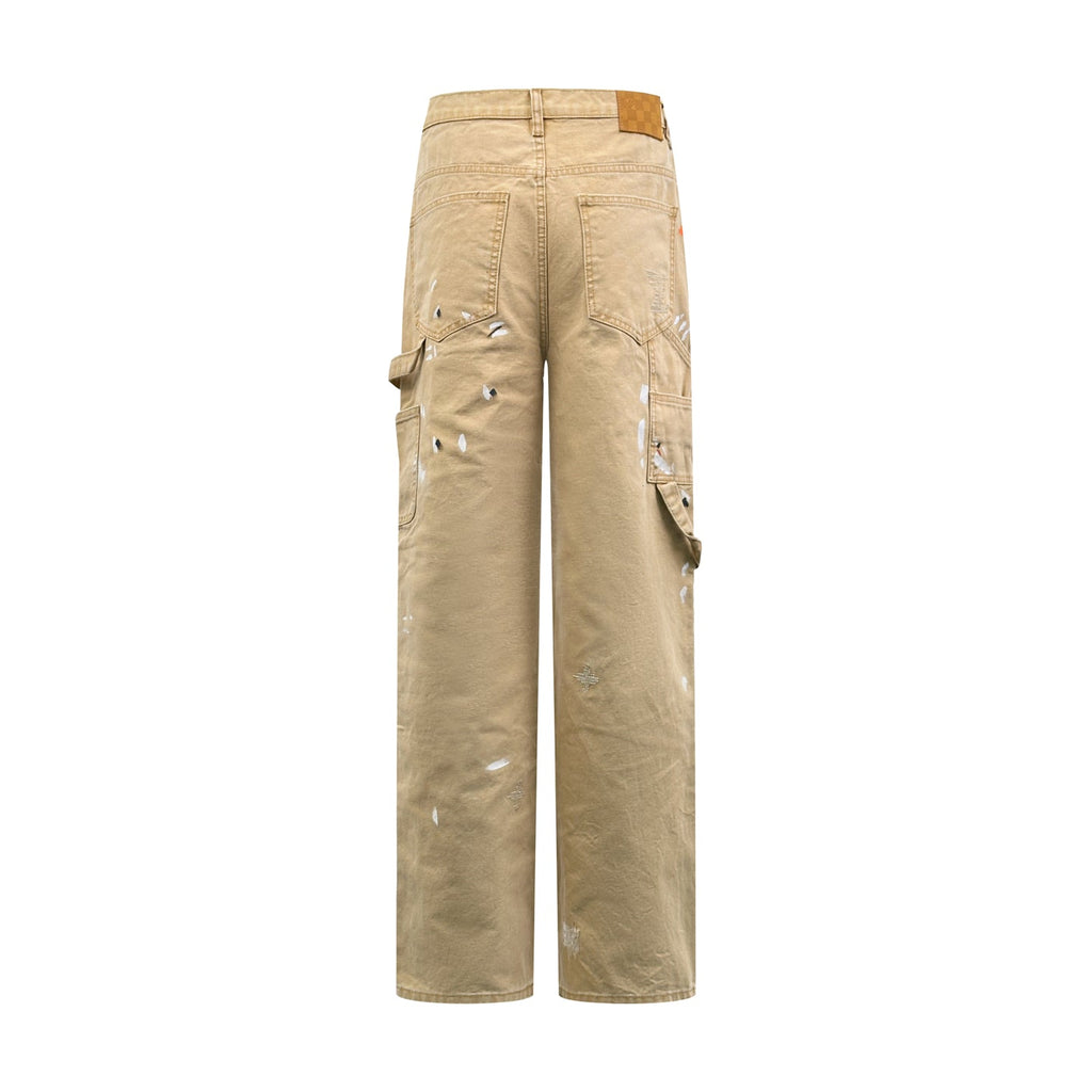 2026 new model LY splatter graffiti jeans (AA644-C05)