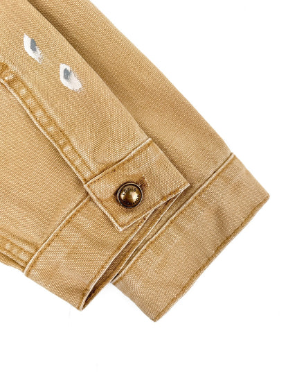2026 New Model LY Blot Marked Denim Jacket (AA645-C35)