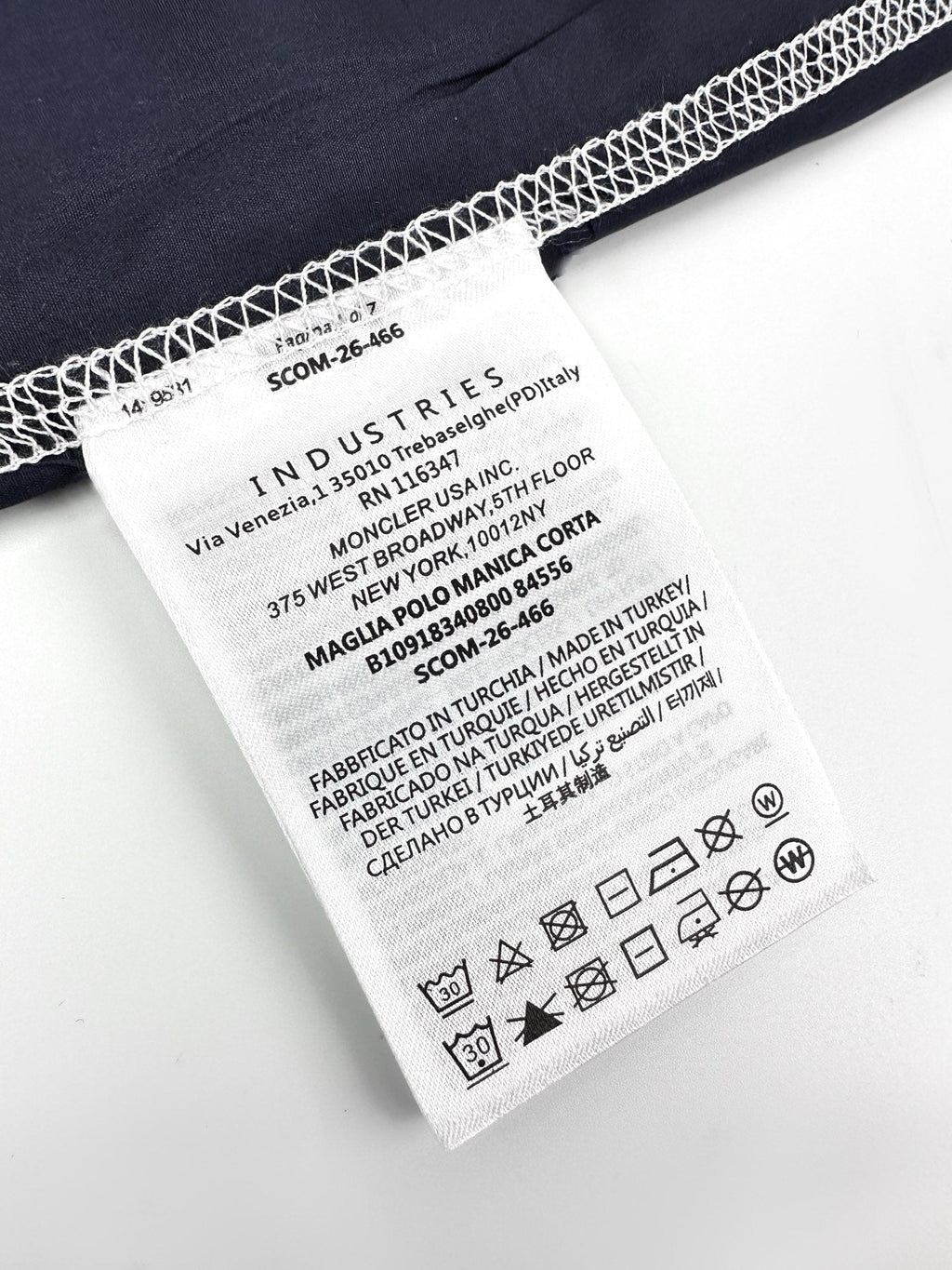 2026 New Model Mon Logo Color-Contrasting Stitch Jacket (AA669-B90)